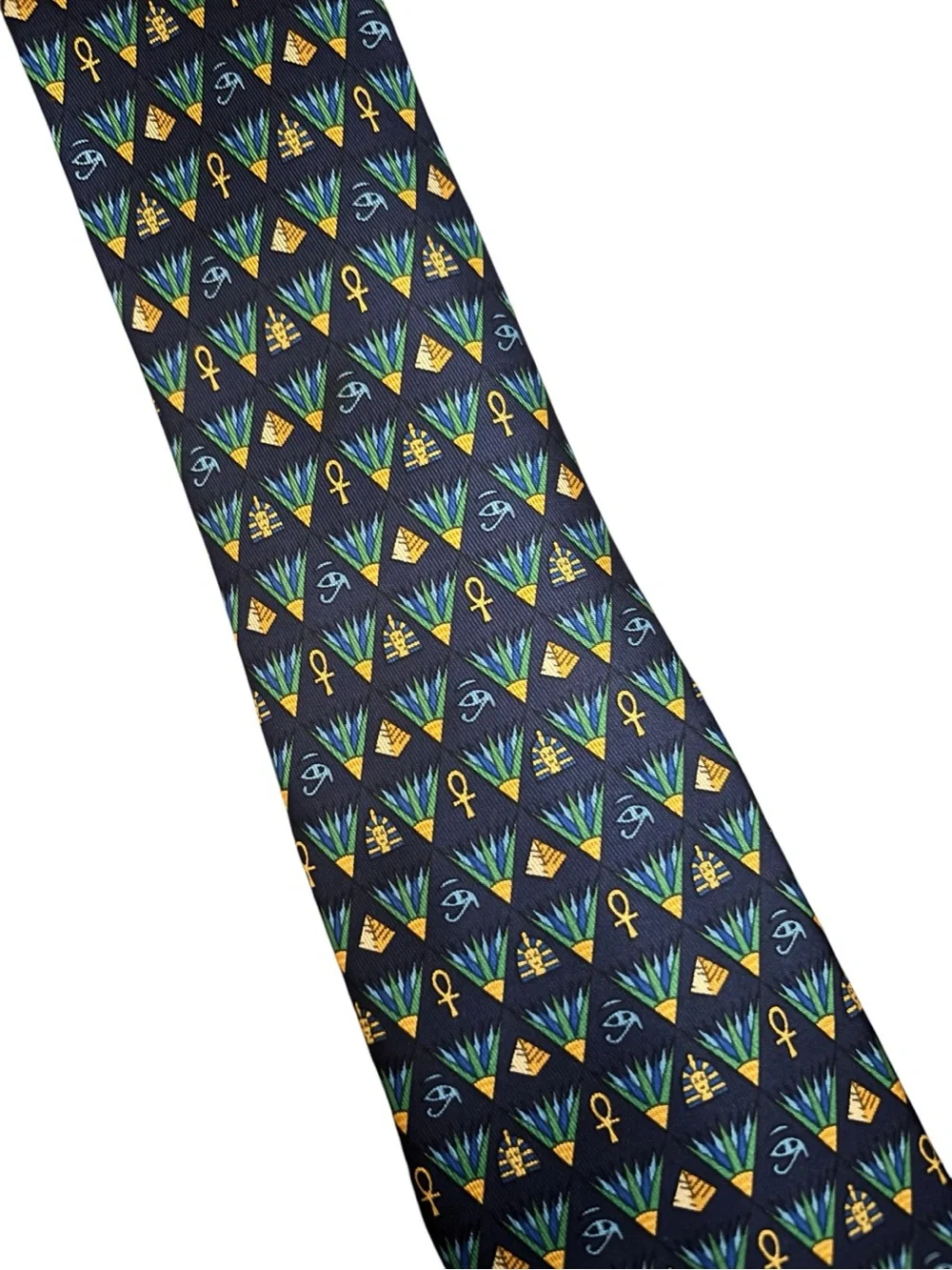 HERMÈS silk tie